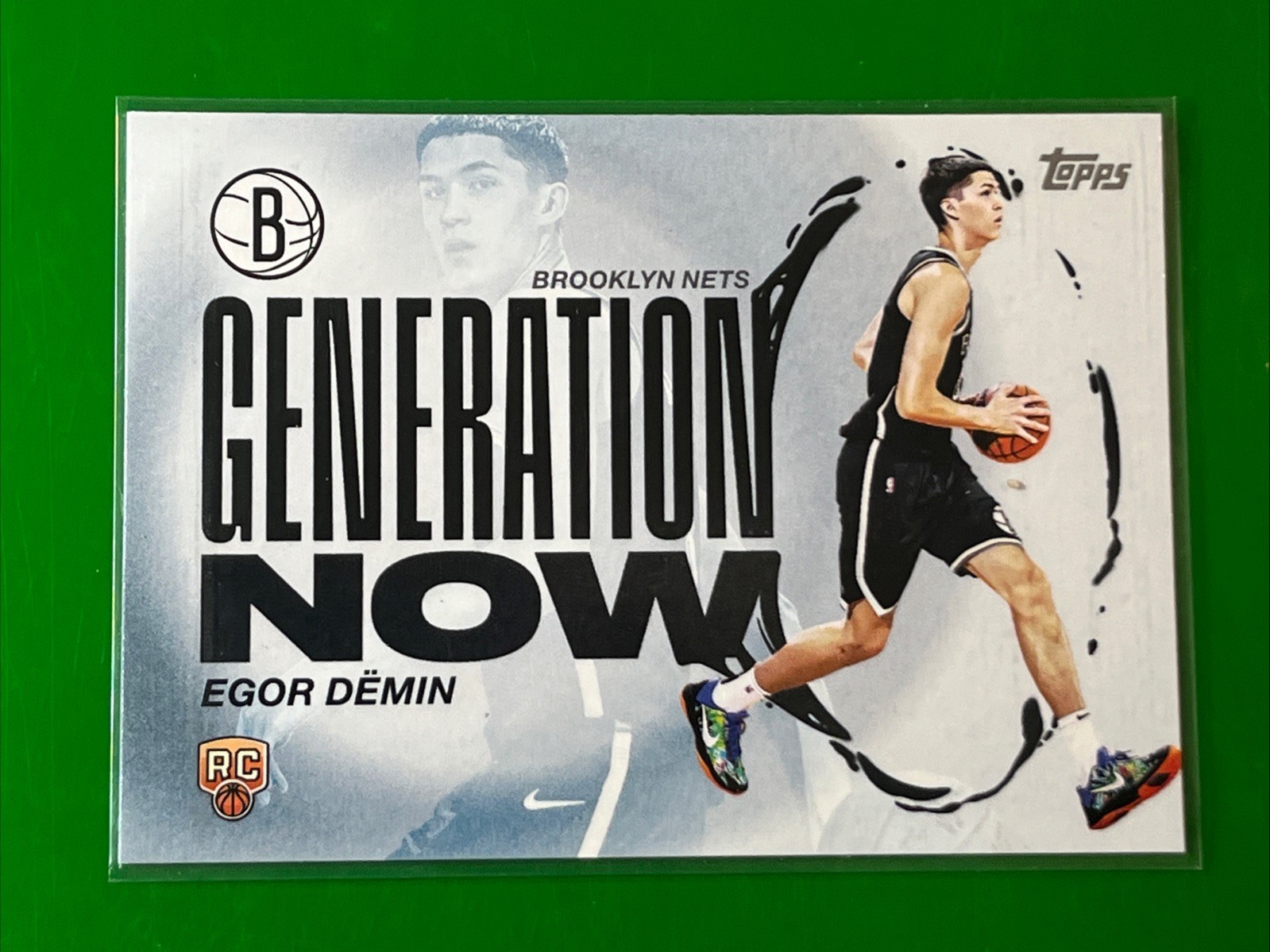 Egor Demin ~ 2025-26 Topps Basketball Generation Now #GN-8 ~ Rookie