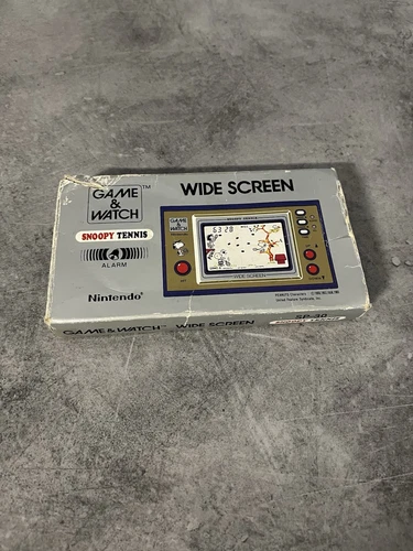 Game And Watch Nintendo Snoopy Tennis 1982