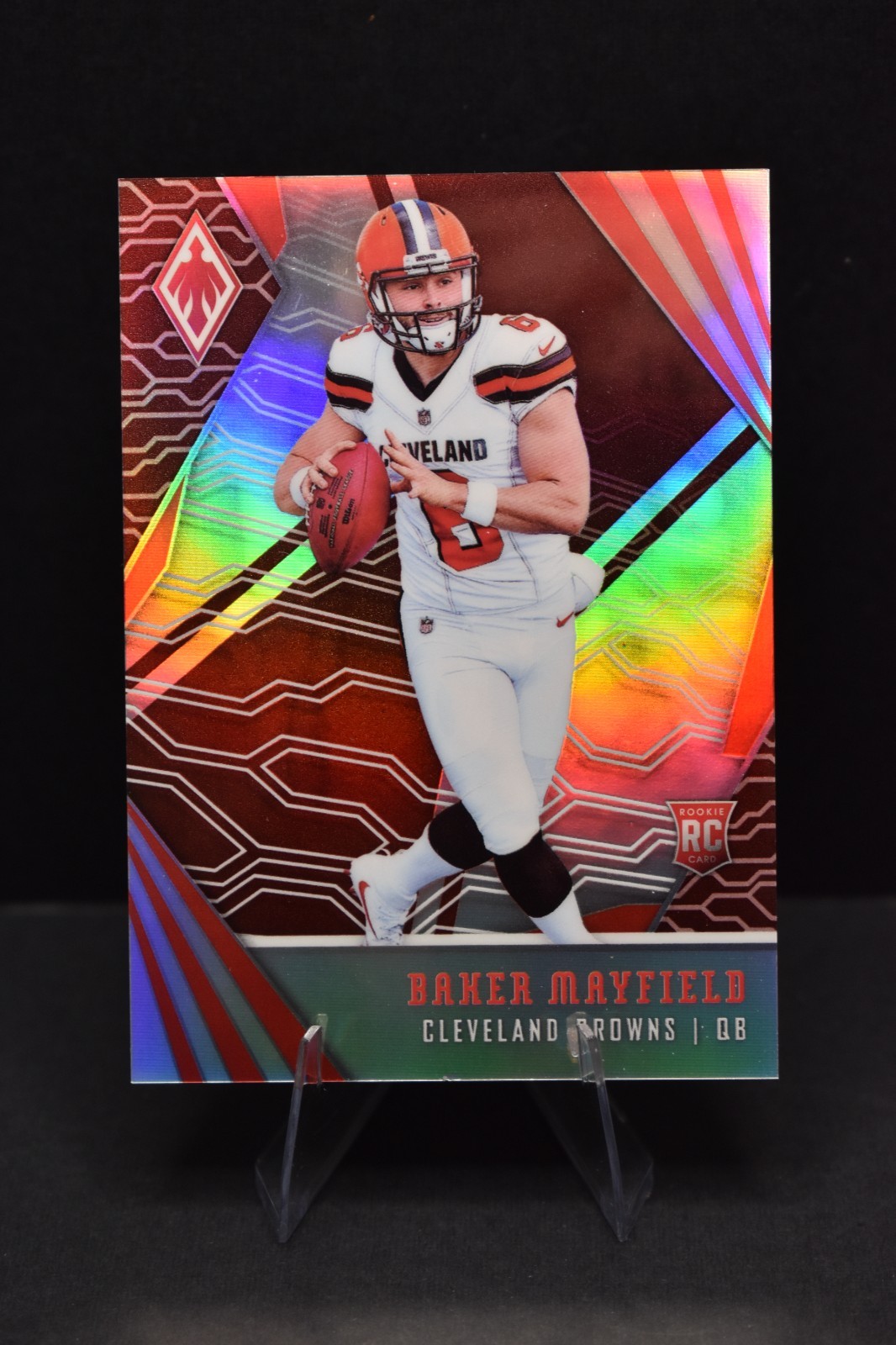 2018 Panini Phoenix - Rookies Baker Mayfield #106 Red /299 (RC)