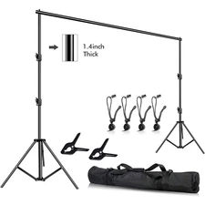 12 x 10Ft Backdrop Stand Kit For Photography Studio party background Adjustable