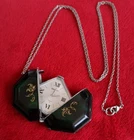 Rare SEIKO Vintage Pendant Watch 105271 21-7510 Hand-Winding Japan Unisex