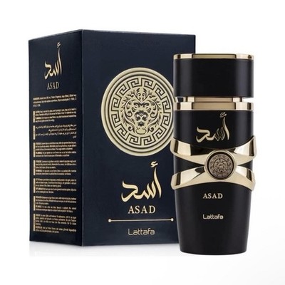 Lattafa Asad Eau de Parfum Spray 100ml Unisex Black Pepper Pineapple Tobacco