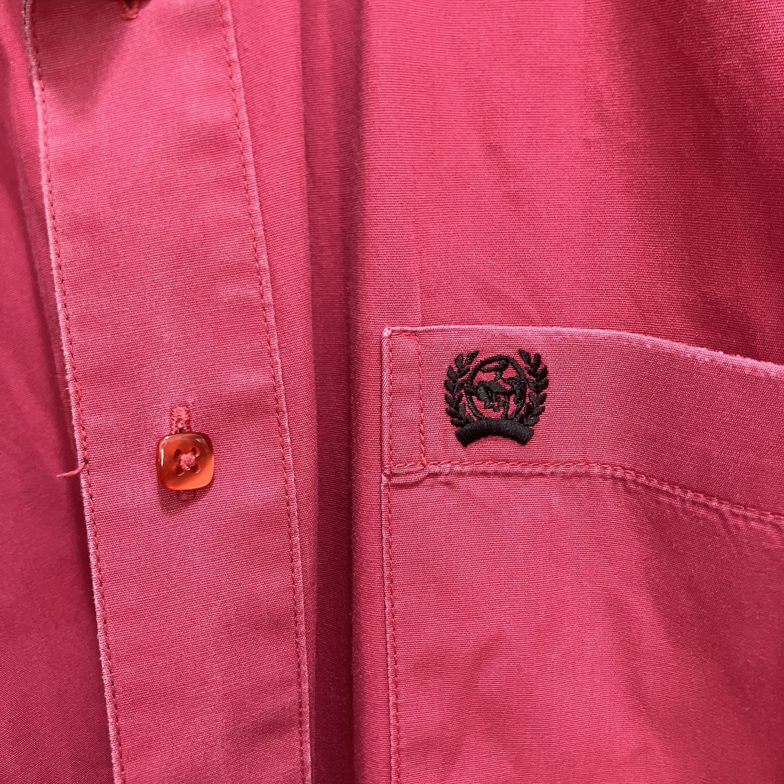 Cinch Men's Solid Maroon Wine Button-Down Shirt S… - image 2