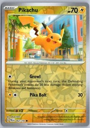 Pikachu 062/193 Paldea Evolved Reverse Holo Common