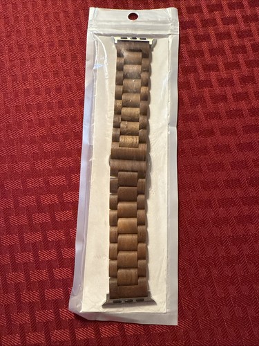 Wood Apple Watch Band 44mm - Picture 5 of 6