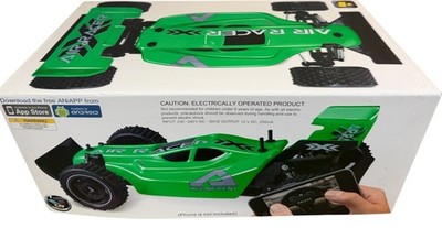 Wunderschöne Air Racer Fernbedienung Green Drag Rennwagen App-fähige Steuerung