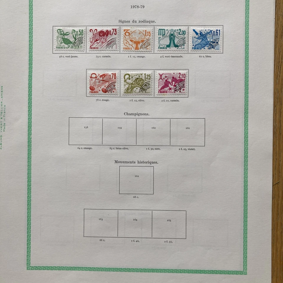 FRANCE 1922/1988 COLLECTION DE TIMBRES PRÉ OBLITÉRÉS - Photo 4/4