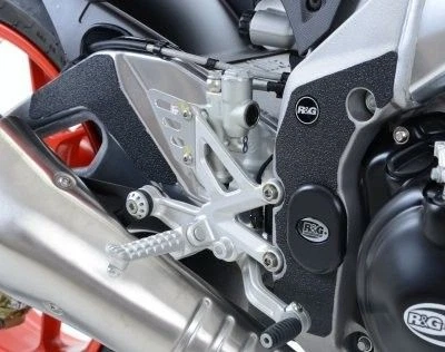 Kit protector de bota R&G Racing negro para Aprilia RSV4 1100 2019-2020 de fábrica Foto 3 de 4