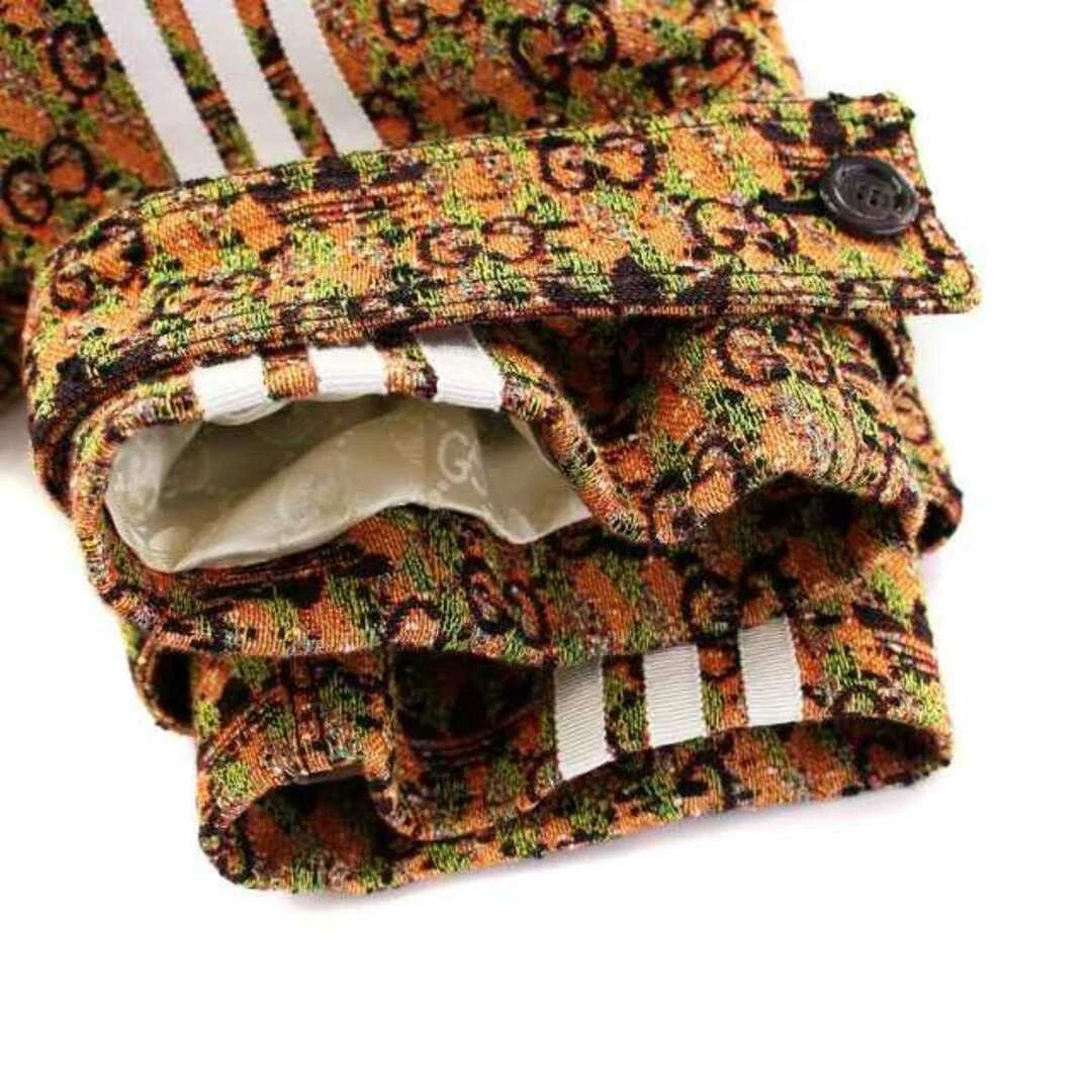 Gucci adidas Originals GG cappotto trifoglio colletto balmain capospalla lungo 36 usa