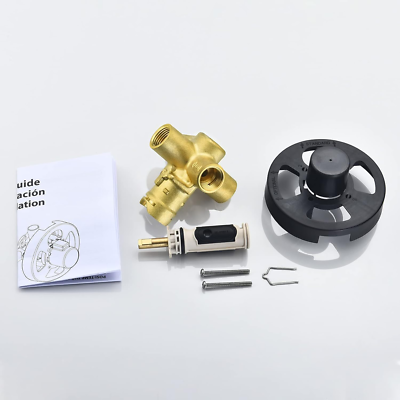 Pressure Balancing Tub & Shower Valve – Compatible With Moen Posi Temp Trim Kit, 1222 Cartridge, 1/2″ IPS, 4-Port Design (Replaces 2510)