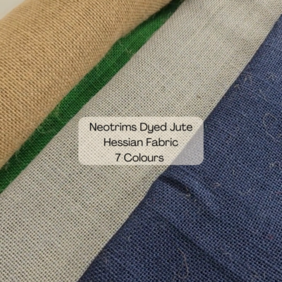 Natural Hessian Fabric Extra Wide 63” 160cm Jute Burlap