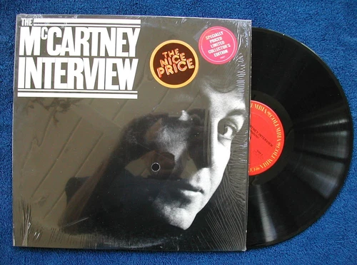 Paul McCartney ~ "INTERVIEW" ~ 1980 Vinyl LP Album Shrink Hype 1st Press NM