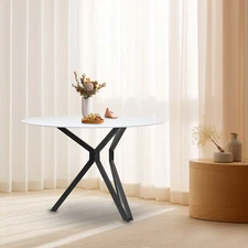 Black Simple Table Base Iron Table Legs With Suction Cups 66*72.1cm/26*28.4in