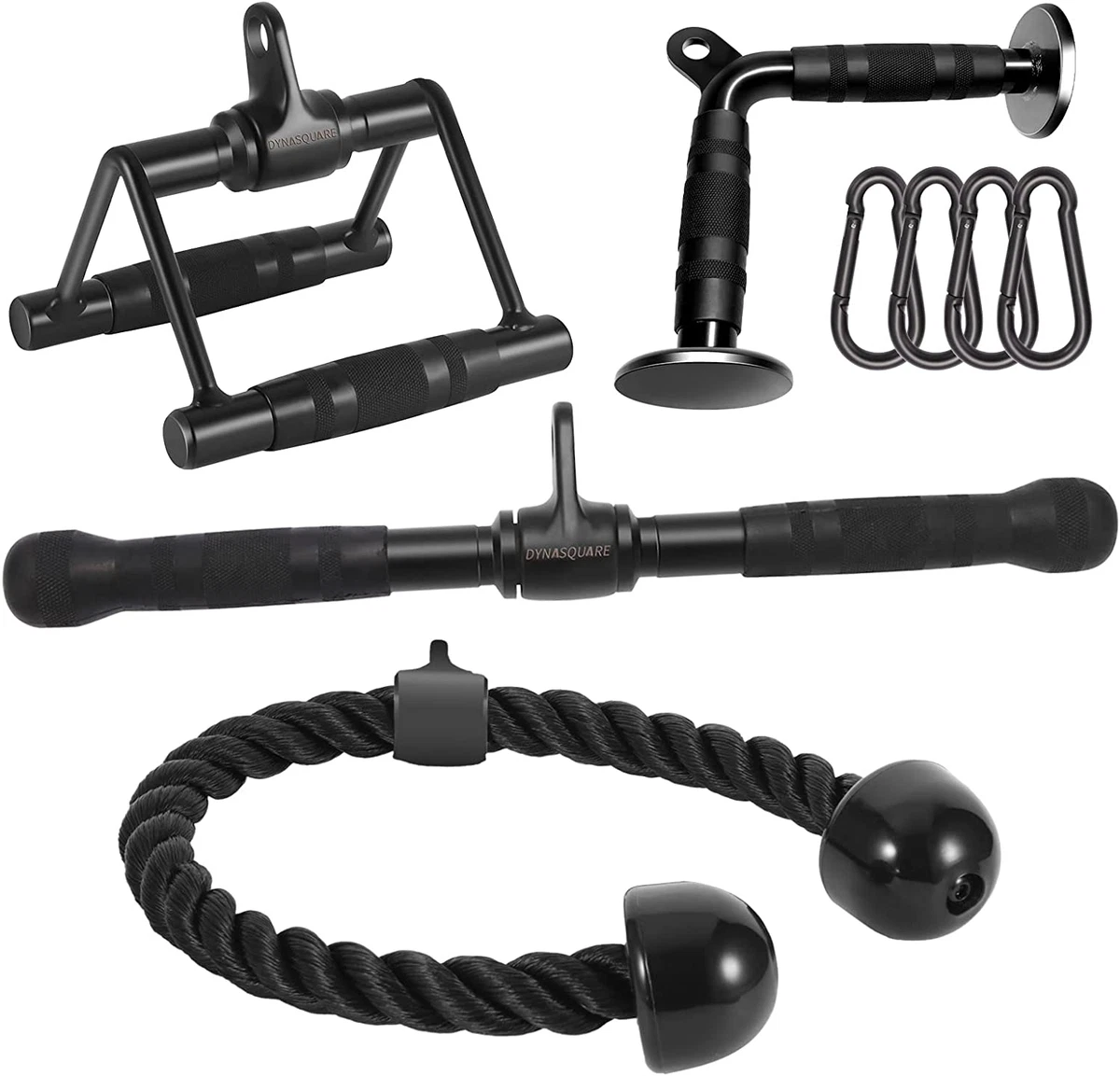 Pro Cable Attachments for Home Gym LAT Pulldown Equipment Weight