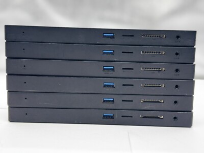 VisionTek VT2500 Docking Station USB-C 901381 LOT OF 6