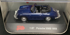 1:87 Malibu International Model Collection 1959 Porsche 356B, Blue NIB HO5750