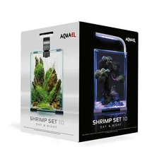 Aquael Shrimp Set (Black, 10L / 2.6 US Gal.)