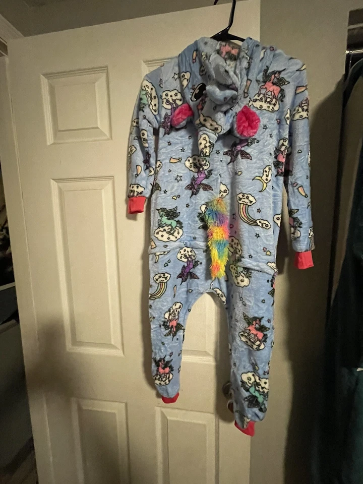 Niños Animal Una Pieza Pijama Disfraz Juegos con disfraces Prendas para dormir Mono Unicornio Foto 2 de 4