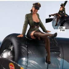 Homemade 1/72 WWII American Bomber Cover Girl 1 Trooper Finished Model Toys