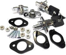 HardDrive Universal Soft-Sided Saddle Bag Lock Kit For Harley-Davidson 370035