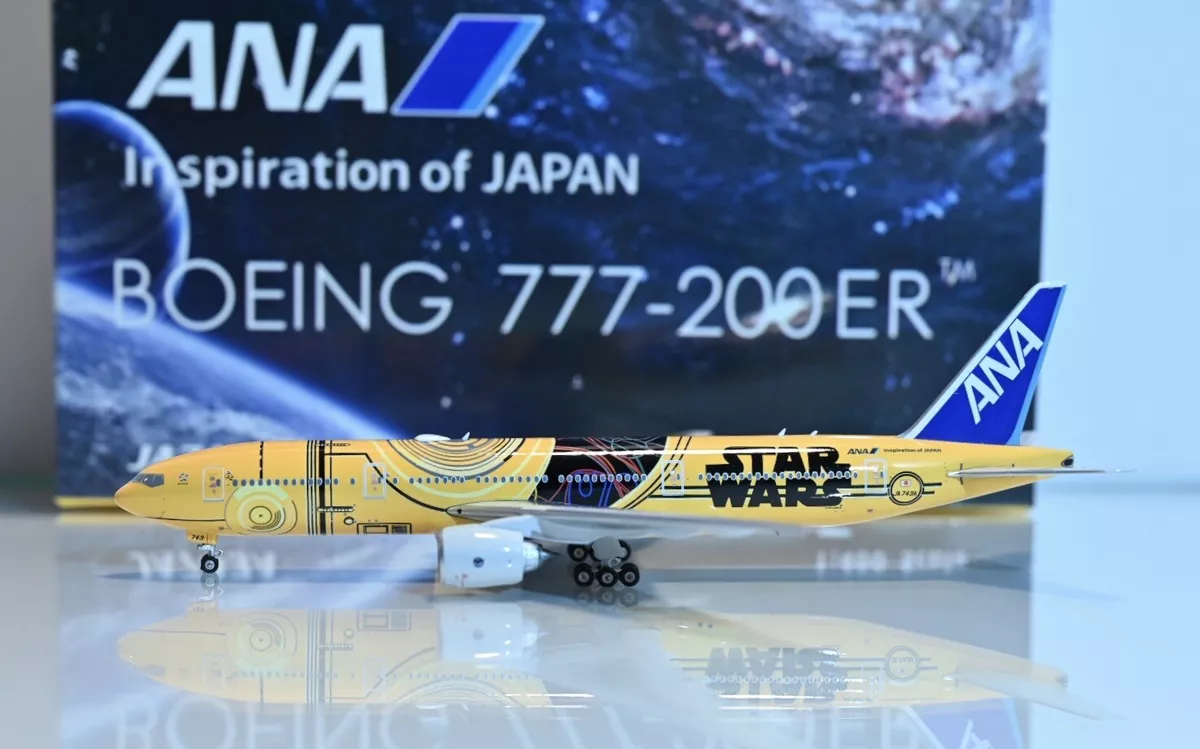 1:400 Phoenix Models ANA B777-200 JA743A Star Wars | eBay