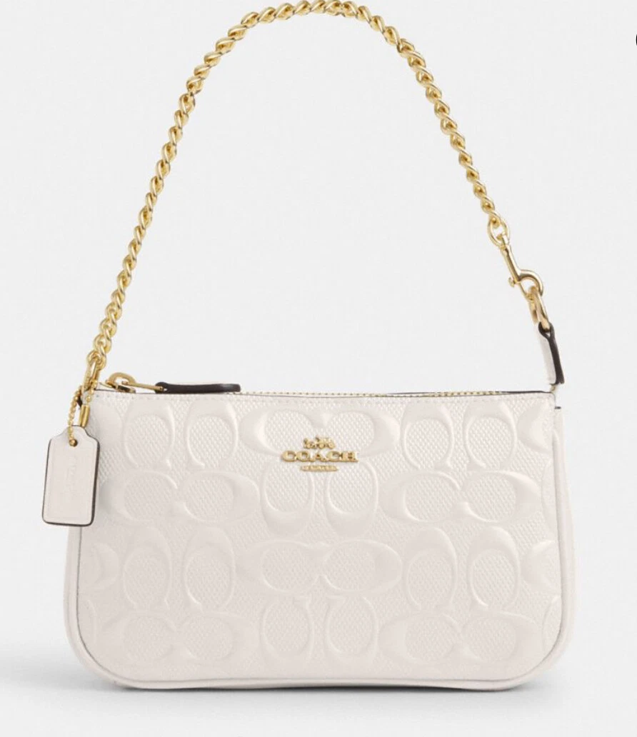 Coach Nolita 19 nuovo con etichetta in pelle firmata CV419 CU000 (spedizione veloce)