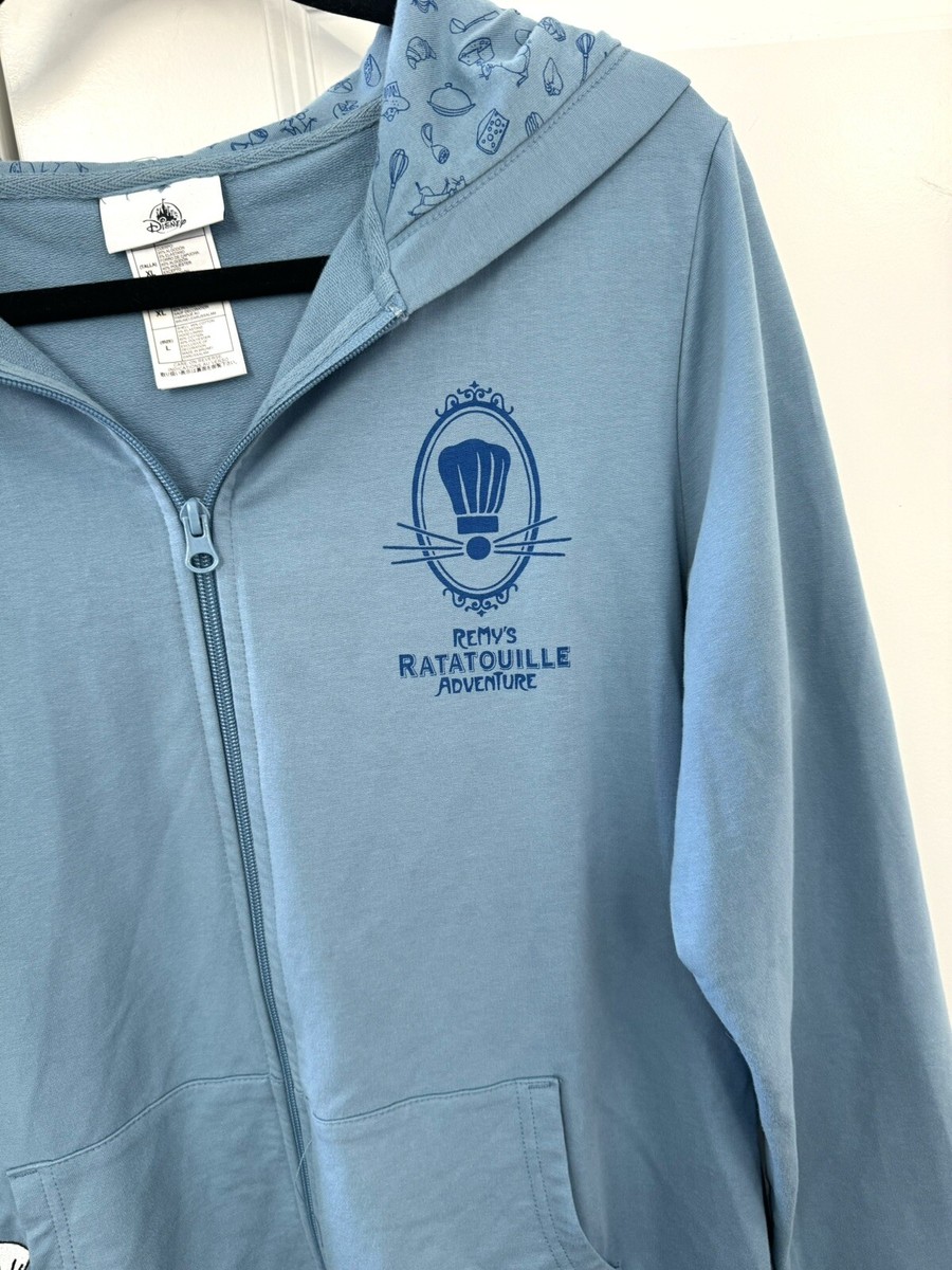 Disney World Epcot Remy's Ratatouille Adventure Zip UP Hoodie Size