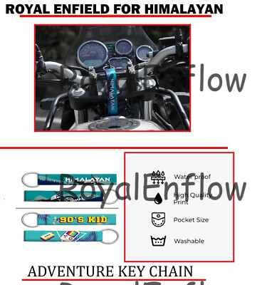 Royal Enfield ADVENTURE KEY CHAIN For HIMALAYAN 2 PIECE