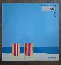 1980 Manfred Mann's Earth Band Chance Vinyl Record 12