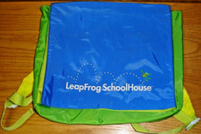 New LeapFrop SchoolHouse Backpack LeapPad Learning System Carrying Bag