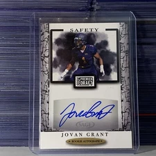 Jovan Grant Sage 2021 Premiere Draft Auto Merrimack Warriors Rookie