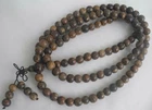 Top ! Vietnamese Natural Agarwood Necklace Prayer beads 47g 9mm Aquilaria 沉香Oud