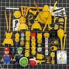 Custom Lego Minifigure Heads & Accessories Citizen Brick, Brick Luv, Minifig Co