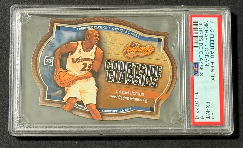 Fleer Michael Jordan Washington Wizards Basketball Sports Trading