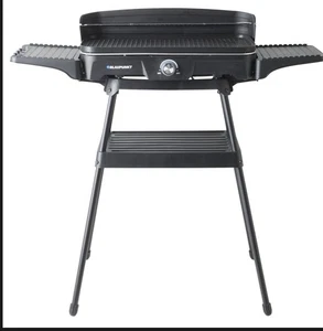 Blaupunkt Electric Indoor/Outdoor BBQ Grill 2200W LED Temperature New