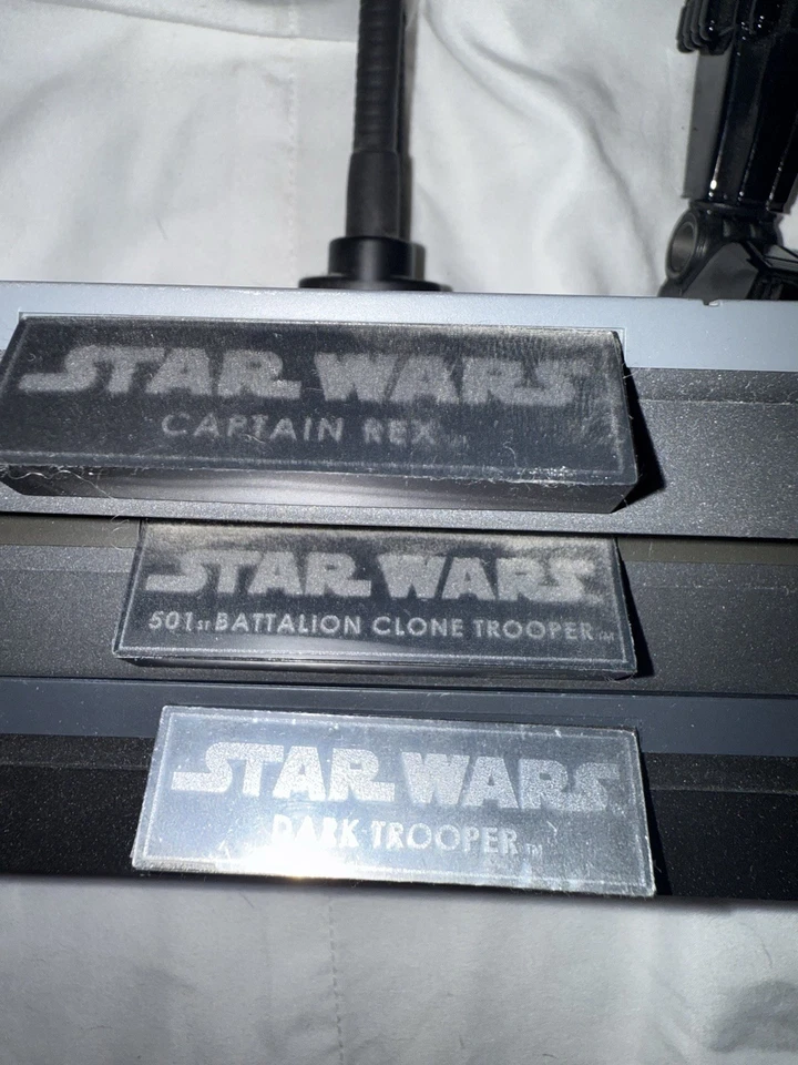 HOT TOYS STAR WARS LOT REX,501ST Deluxe,HUNTER,DARK TROOPER(READ DESCRIPTION) - Image 2 of 4