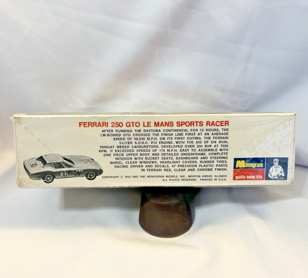 Ferrari 250GTO/LM 組み立てキット MONOGRAM FERRARI 250 GTO/LM model kit NEW IN FACTORY SEALED BOX
