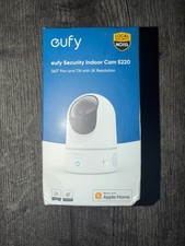 NEW eufy Security Indoor Cam E220 - 360 Pan  Tilt, 2K Resolution Camera