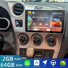 Apple CarPlay For Toyota Matrix 2009-2014 Car Stereo Radio Android 15.0 GPS Navi