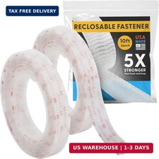 Industrial Strength -10FT 2Pack - Clear Indoor/Outdoor Adhesive Mounting Tape- S