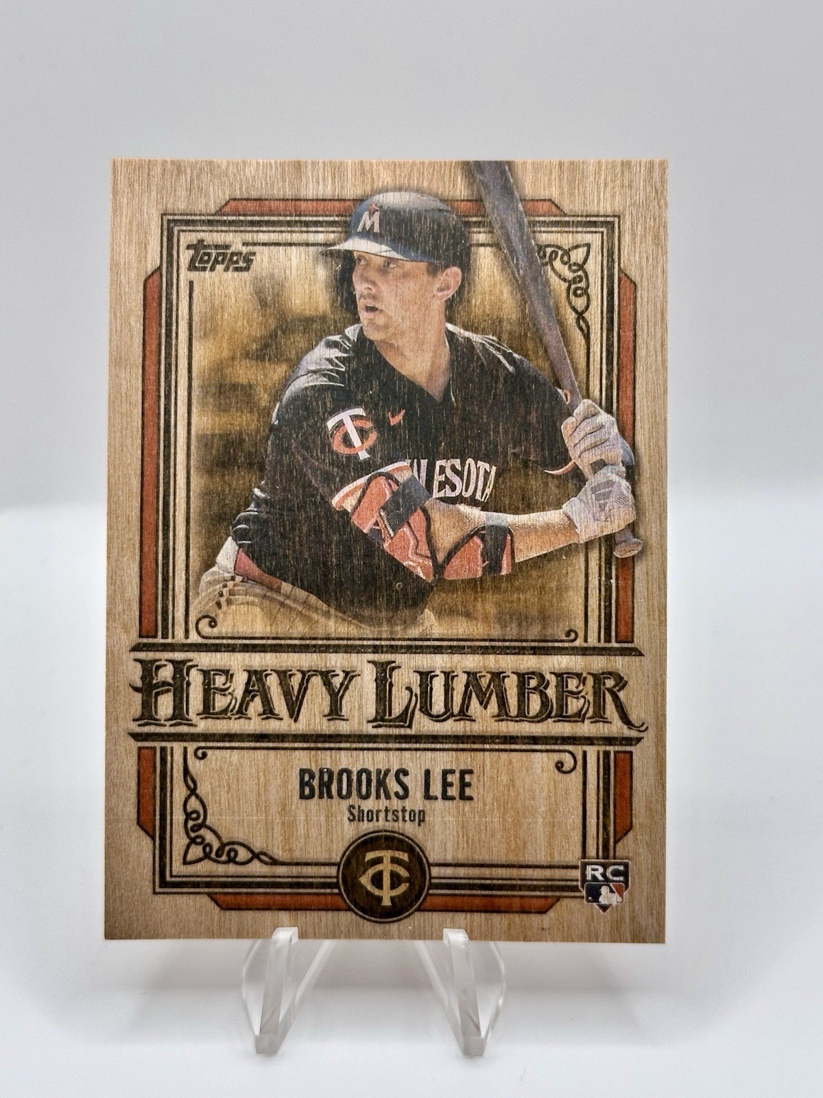 2025 Topps Update - Brooks Lee Rookie Heavy Lumber HL-66 RC Twins SSP