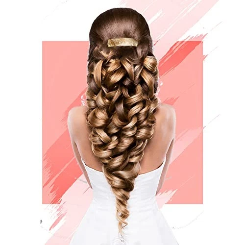 Correas de pelo retro grandes para mujer, pinzas para el cabello pasadores de clip franceses exquisitos... Foto 4 de 4