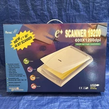 New Artec e+ Scanner 19200 600x1200 dpi Scanner Vintage