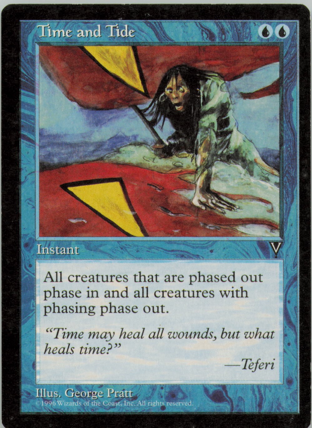 TIME AND TIDE UC VISIONS MAGIC: THE GATHERING NM