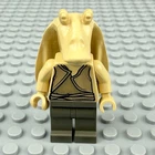 LEGO Star Wars Jar Jar Binks Minifigure Tan Torso Plain Head sw0017