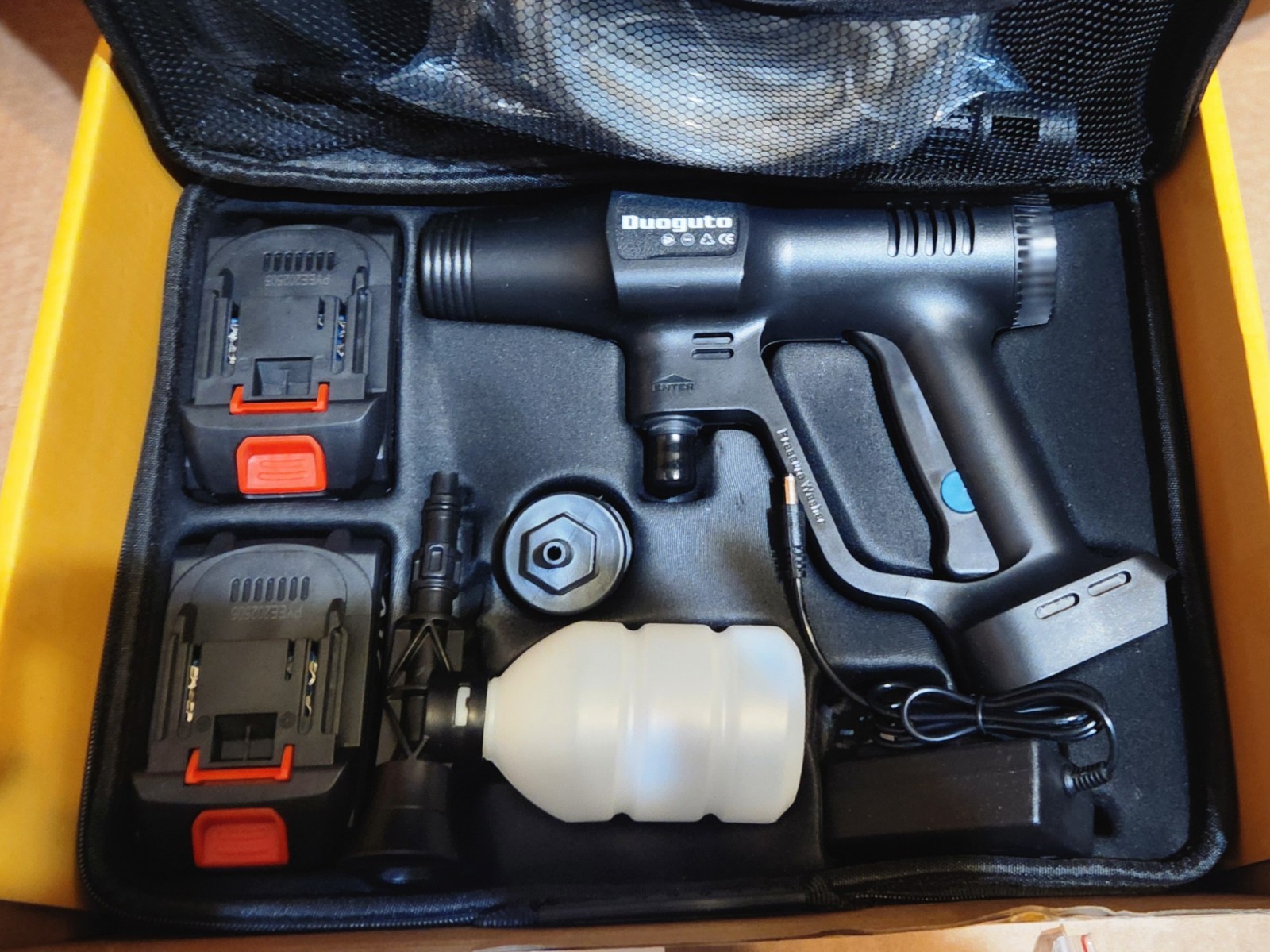 2900 PSI Cordless Pressure Washer, Battery Operated Powered Power Washer, New