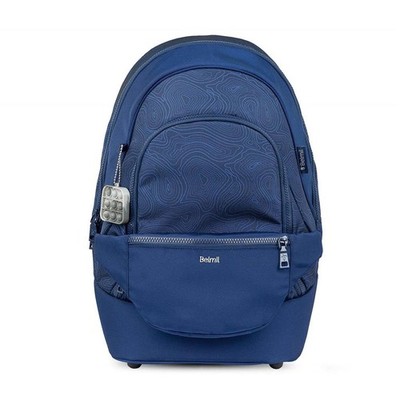 Belmil 2-IN-1 Backpack & Fanny Pack Schulranzen-Set 2-tlg. - TOPOGRAPHIC