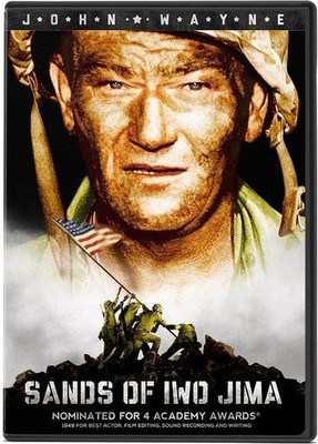 Sands of Iwo Jima (DVD) John Wayne John Agar Adele Mara Forrest Tucker