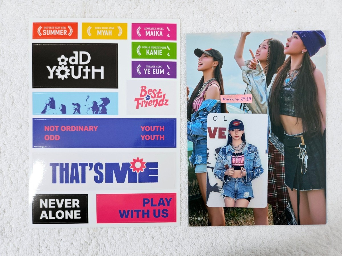 ODD YOUTH Best Friendz Signed Promo Album Autographed That's Me