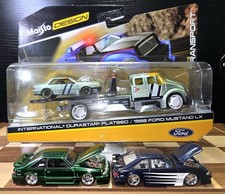 Maisto 1993 93 Ford Mustang Cobra Svt Foxbody 5.0 Hatchback Lot Of 3 Allstars